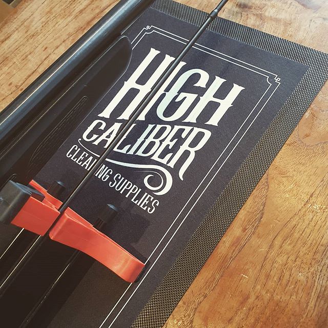 High Caliber Cleaning Mat
