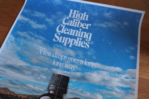 High Caliber Shop Poster